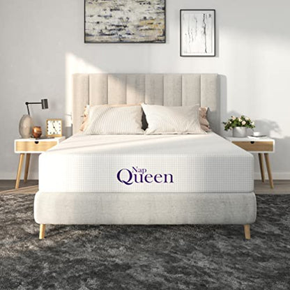 8 Inch Queen Size Mattress, Bamboo Charcoal Memory Foam Mattress, Bed in a Box, view 2
