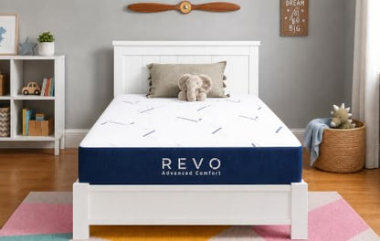 8 Inch Gel Memory Foam Mattress, Twin, Medium, view 4