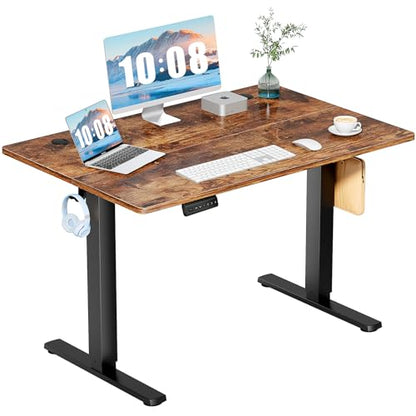 48 Inch Electric Standing Desk, Memory Adjustable Home Office Desk, view 2
