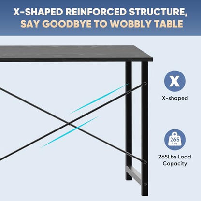 32 Inch Small Computer Desk, Gaming Desks for Home Office Bedroom, view 7