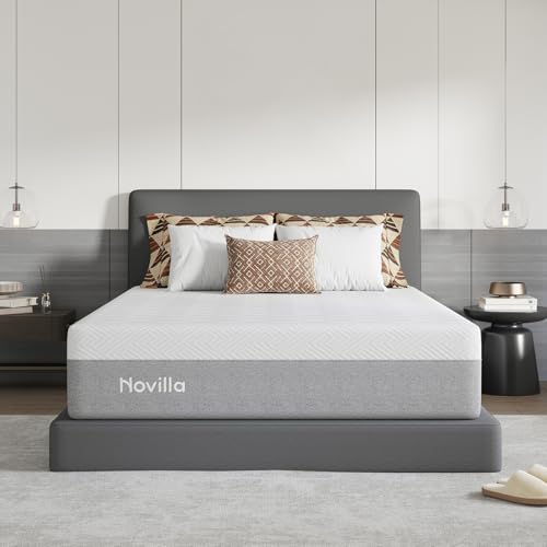 Bliss Mattress Queen Size, 14 Inch Gel Queen Memory Foam Mattress, view 2