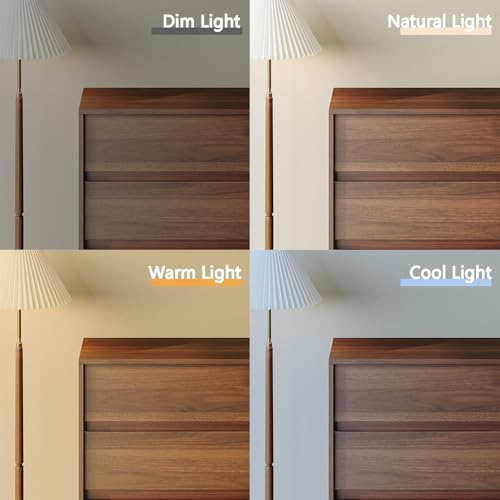 Walnut Dresser for Bedroom, 59in Modern 9 Drawer Chest of Drawers, view 6