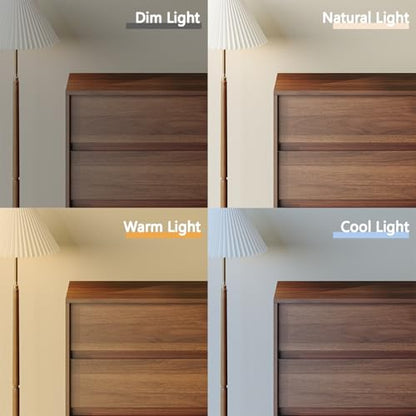 Walnut Dresser for Bedroom, 59in Modern 9 Drawer Chest of Drawers, view 6