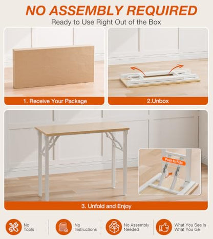 Folding Desk Foldable Table, view 4
