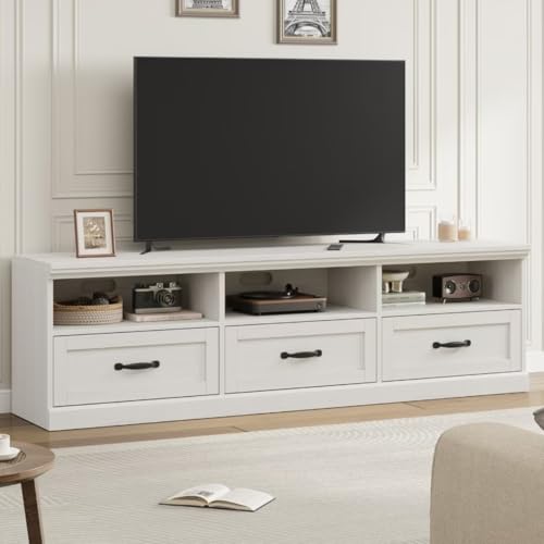 70 Inch Mid-Century Modern TV Stand for 65/70/75 in TV, view 4