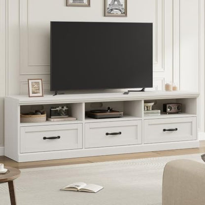 70 Inch Mid-Century Modern TV Stand for 65/70/75 in TV, view 4