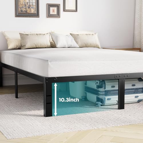 Queen Bed Frames, 12 Inch Height Metal Platform Bed Frame, view 5