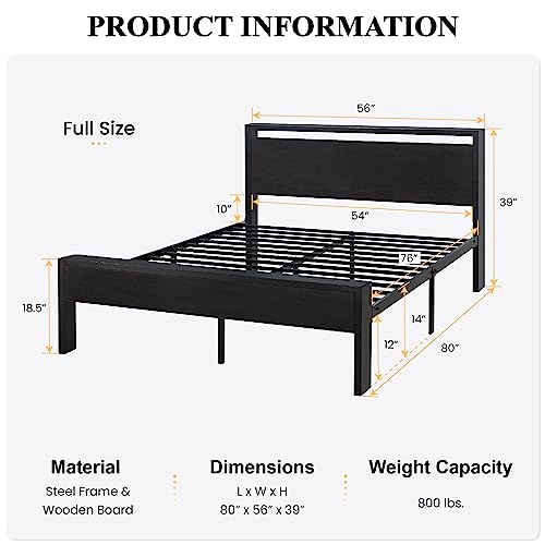 Wooden Bed Frame Black Oak with Rounded Corners and Storage, view 3