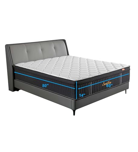 Queen Mattresses, 10 Inch Queen Size Mattresses in a Box, view 5