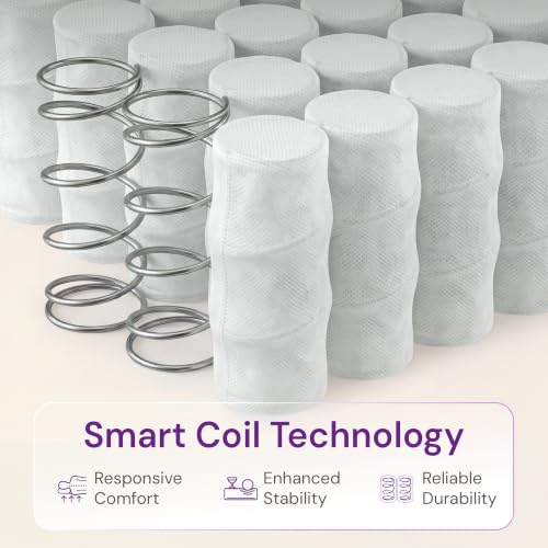 Full Size 10 Inch Hybrid Cooling Mattress, Medium Plush Feel, view 6