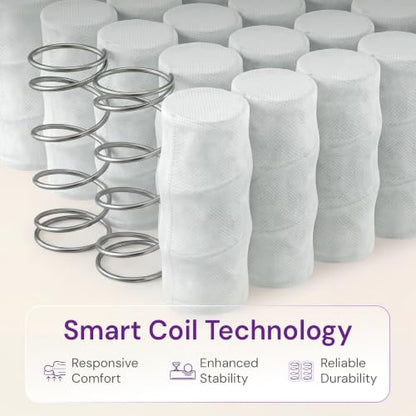 Full Size 10 Inch Hybrid Cooling Mattress, Medium Plush Feel, view 6