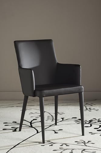 Safavieh Home Collection Summerset Mid-Century Modern Brown Arm Chair