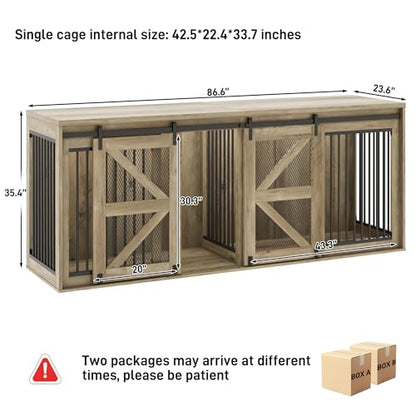 jiteentarou87In Farmhouse Dog Crate TV Stand, view 3