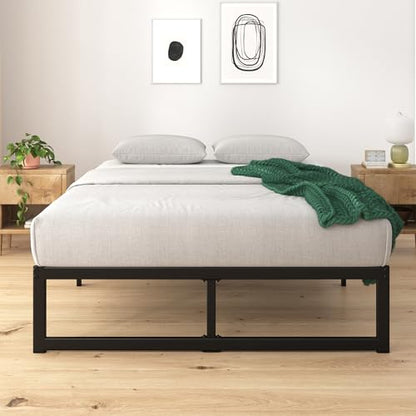 ABEL 14 Inch Platform Bed Frame, Steel Slat Support, Easy Assembly, view 4