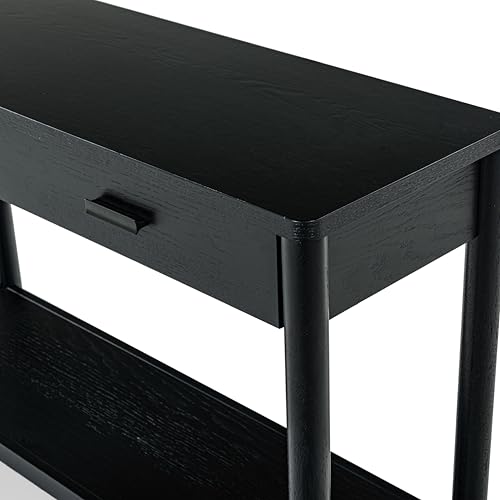 SAFAVIEH Couture Collection Jaylessa Black 2-Drawer Console Table