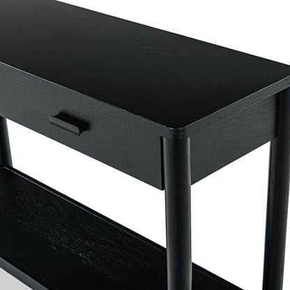 SAFAVIEH Couture Collection Jaylessa Black 2-Drawer Console Table