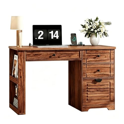 47" Home Office Desks, Executive Desk, view 2