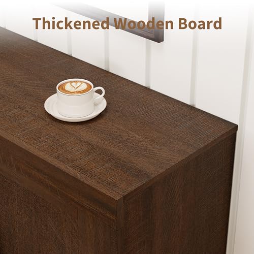 70.8" Sideboard Buffet Cabinet with 4 Doors, view 6