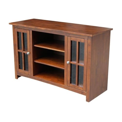 International Concepts Entertainment 48" TV Stand with 2 Doors in Brown, view 2