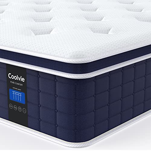 Full Size Mattress 12 Inch, Hybrid Full Mattress in a Box, view 2