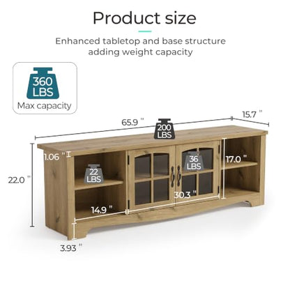 TV Stand for 75 Inch TV, view 4