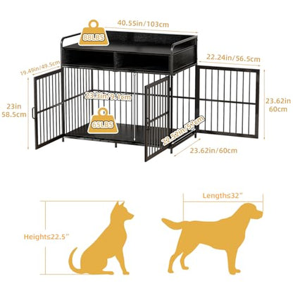 Large Furniture Dog Crate, Dog Kennel Indoor, view 3