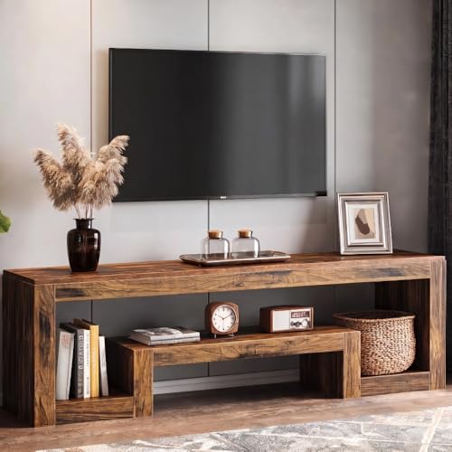 Tribesigns 63-Inch TV Stand with Storage, view 2