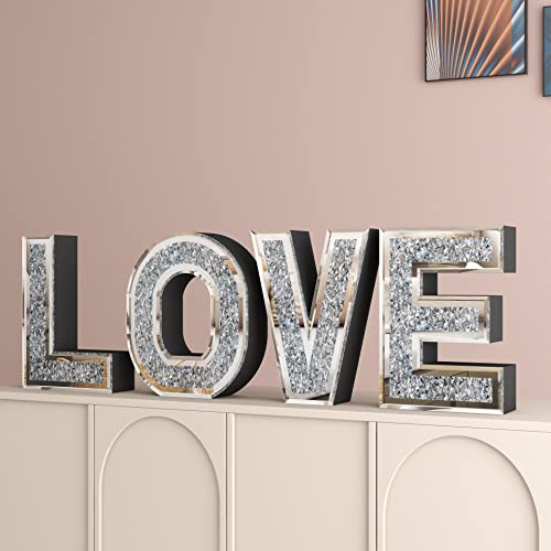 Love Letter Sign Home Wall Decor,Love Home Decoration for | Tabletop & Wall-mount,Bed Room and Living Room Decor,Ideal for Valentine's Day, Anniversary, Housewarming Gift