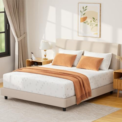 10 Inch King Memory Foam Mattress, Medium Firm Gel Foam Mattress, view 2
