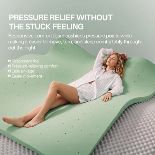 Queen Size Mattress 12 Inches Medium Firm Hybrid, Undisturbed Sleep, view 5