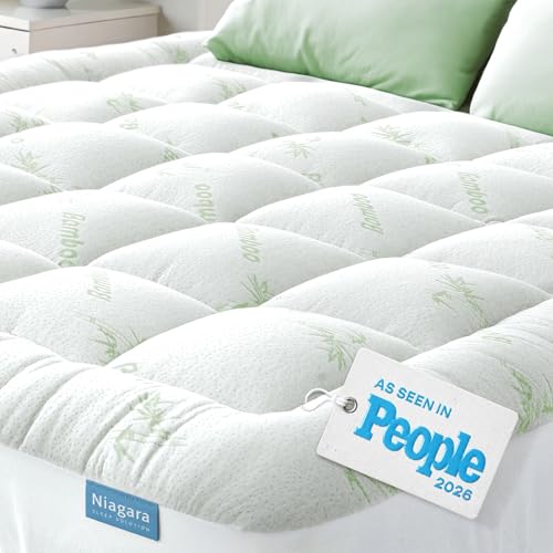 Queen Ultra Soft Mattress Topper — Back Pain Relief, view 2
