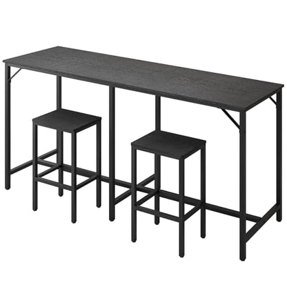 70.9" Bar Table and Chairs Set, Dining Table and Chair Sets, view 2