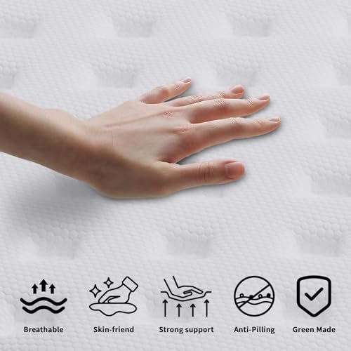 10 inches Hybrid Mattress King Size, Cooling-Gel Memory Foam & Pocket Springs, view 6