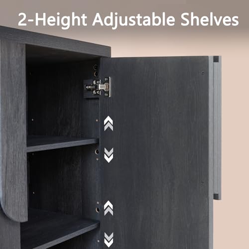 31.14'' Sideboard Buffet Cabinet W/Storage, view 7