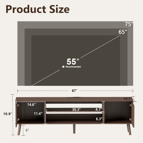 TV Stand for 75 inch TVs, view 3
