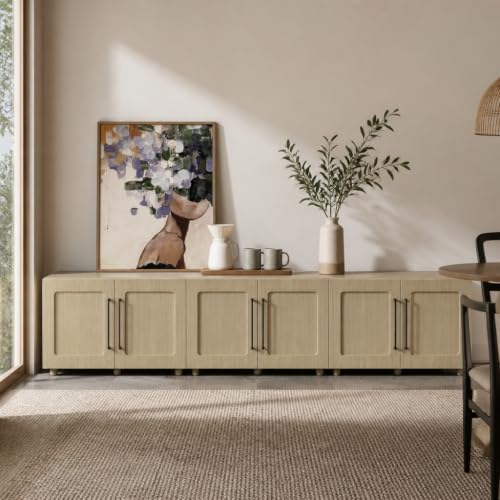 32 Inch Modular Sideboard Storage Cabinet with Soft-Close Doors, view 7