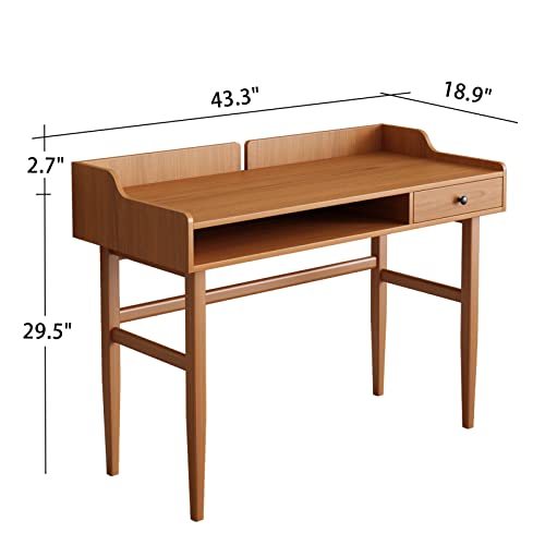 Vintage-Style Desk with Scandinavian Flair, Computer or Laptop Desk, view 3