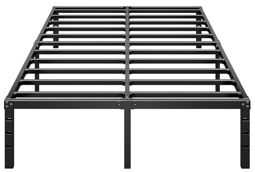 HLIPHA Metal Platform Bed Frame 12 Inch Tall, No Box Spring Needed, view 2