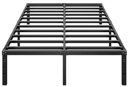 HLIPHA Metal Platform Bed Frame 12 Inch Tall, No Box Spring Needed, view 2