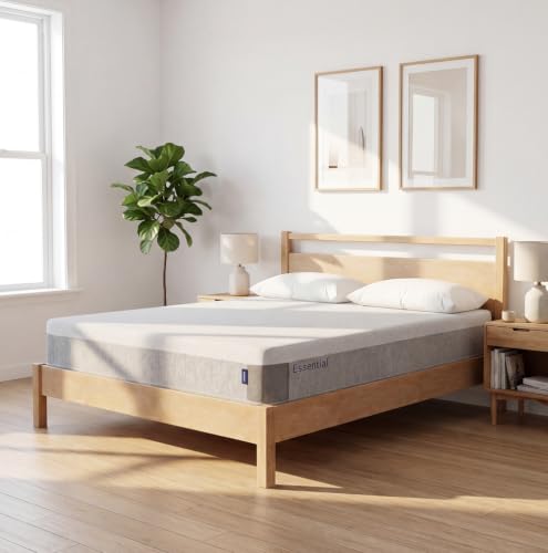 6 Inch King Size Memory Foam Mattress, Cooling Bamboo Cover Bed, view 2