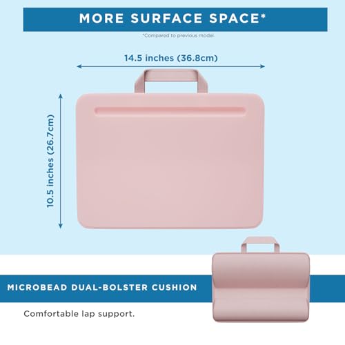 Compact Lap Desk – Rose Quartz, Fits 14" Laptops, view 6