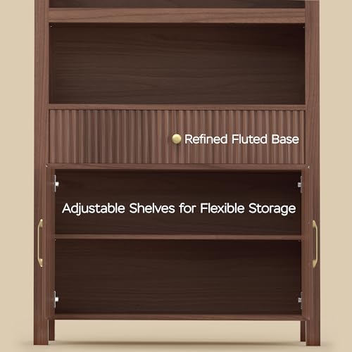 Book Shelf 70" Tall Bookcase with Drawer, view 7