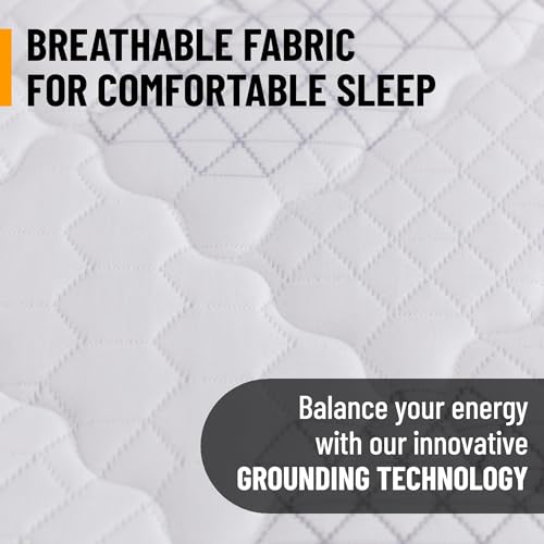 9" Hybrid Twin Mattress - Firm - Made in USA - Individually Pocketed Coils & CertiPUR-US Foam - Fiberglass-Free - Bed in a Box