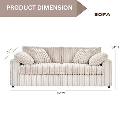 Belvoir 2-Piece Living Room Set, Sofa and Loveseat