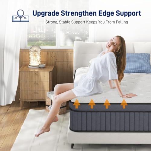 14 Inch Medium Firm King Size Mattress [Upgraded] King Hybrid Mattresses, view 7