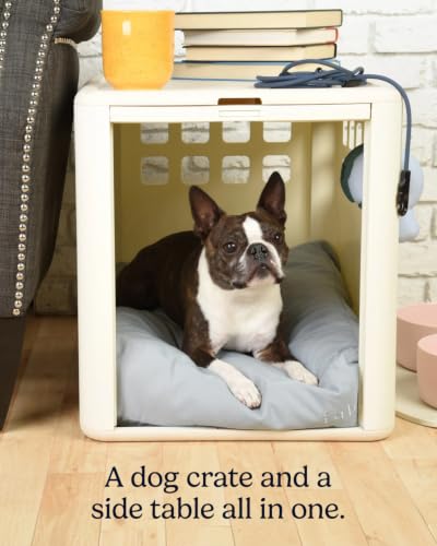 Pets Essential Crate, 24 Inch Indoor Kennel and End Table, Small Dog, view 3