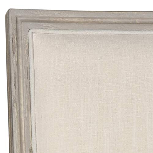 SAFAVIEH Home Collection Buchanan French Brasserie Linen Side Chair