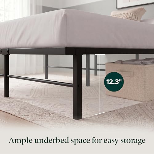 Rumi Heavy Duty Metal Platform Bed Frame, RGB LED Lights, King, view 5