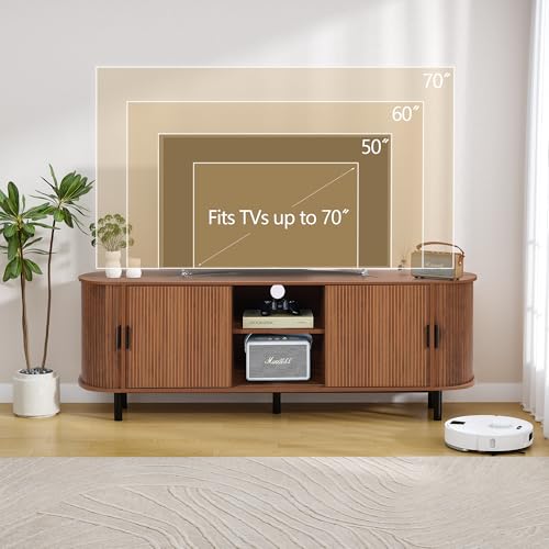 63" Fluted TV Stand for 65/70 Inch, view 6