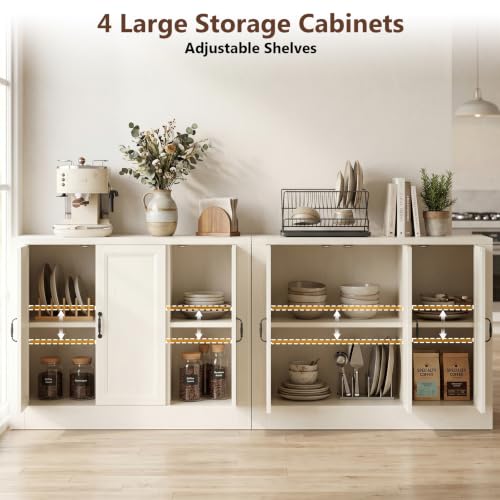 78.5" W Modern Buffet Cabinet, view 5